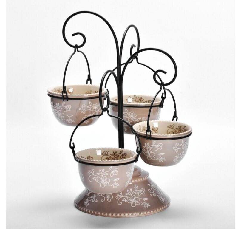 temp-tations Tree with 4, 10 oz. Ramekins, FLORALL