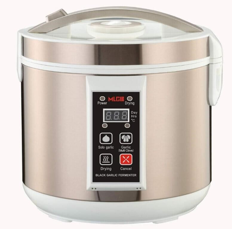 MLGB 5L Black Garlic Fermenter, Brown Handle