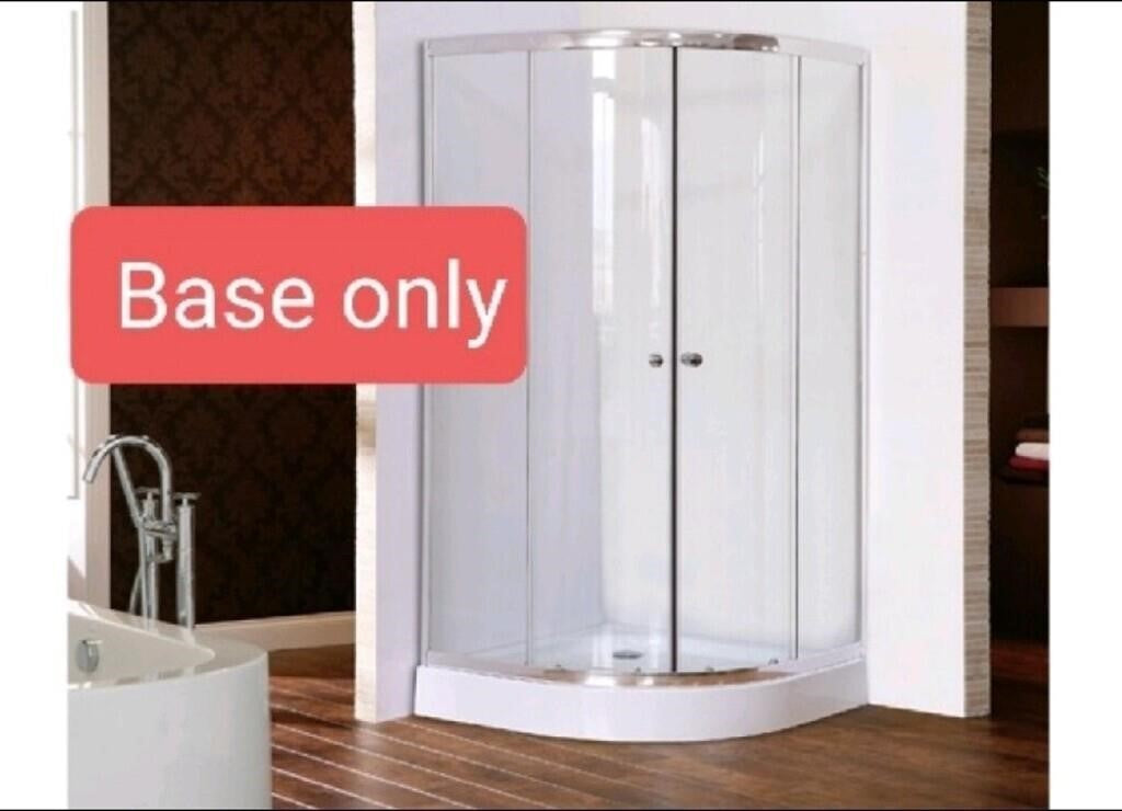 HiRosy Shower Base with Rails and drain