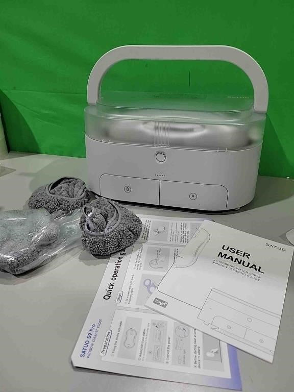 Satuo S9PRO Window Cleaning Robot,Convenient Storage and Use