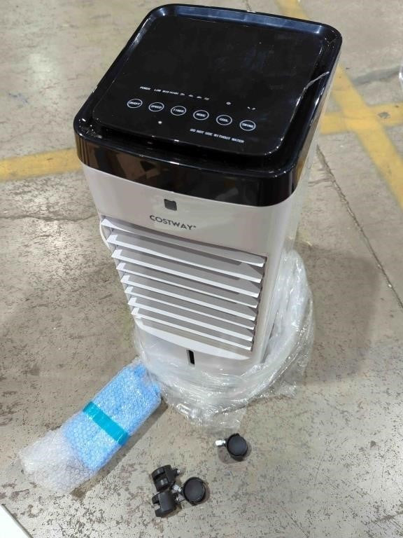 Costway 3-in-1 Evaporative Portable Air Cooler, White