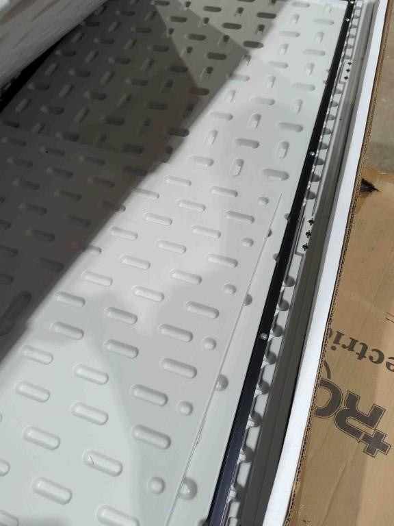 Outdoor Storage Box, 120 Gallon Waterproof Deck Box (Light Gray) 68"×31".