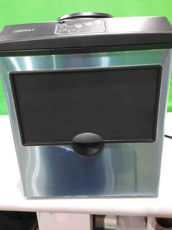 Countertop Ice Maker Built 2 in 1 COSTWAY