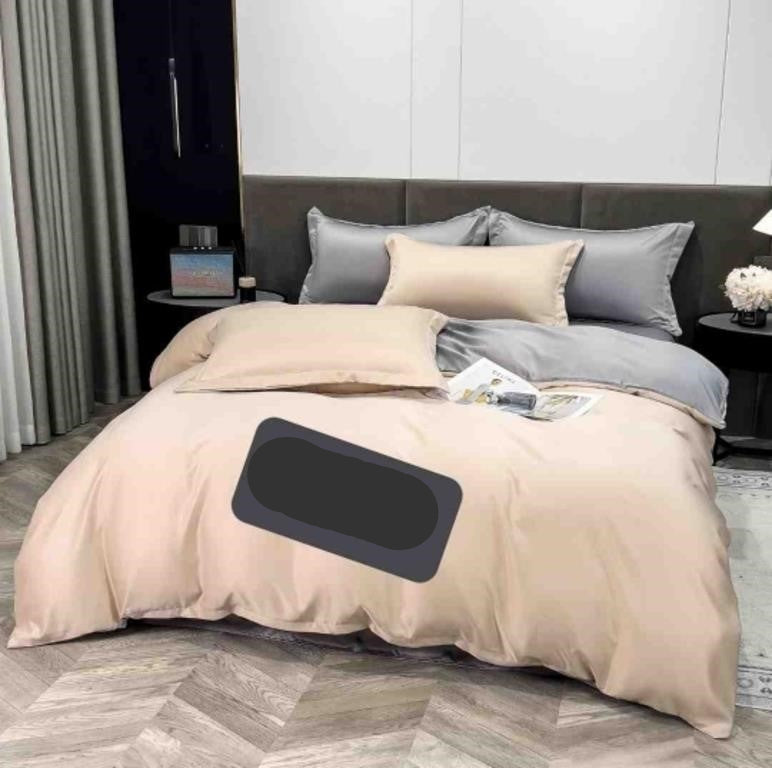 PAJEO Satin Duvet Cover Twin Size