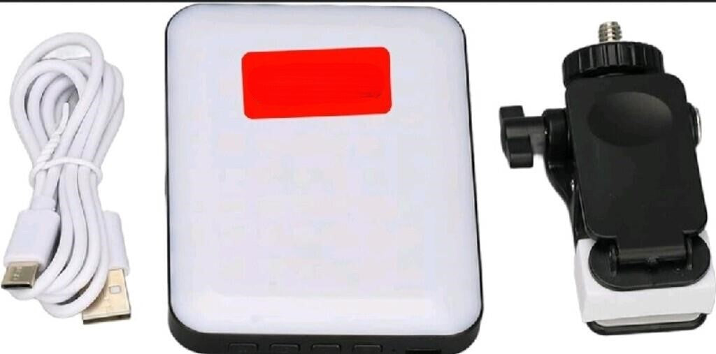 LED Video Light, Portable Phone Clip