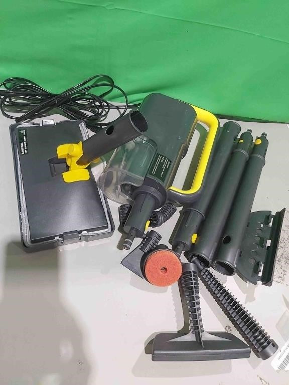 ScrubWiz Steam Mop Cleaner with Detachable Ha