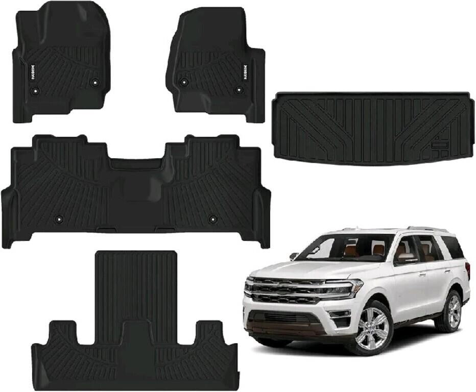Naibeve Floor Mats for 2018-2025 Ford Expediti