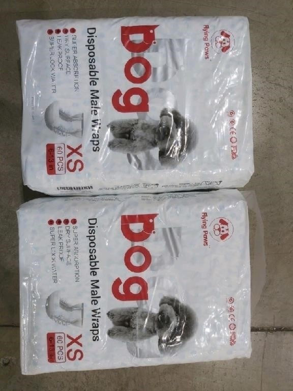 Flying Paws Male Dog Diapers, Absorbe