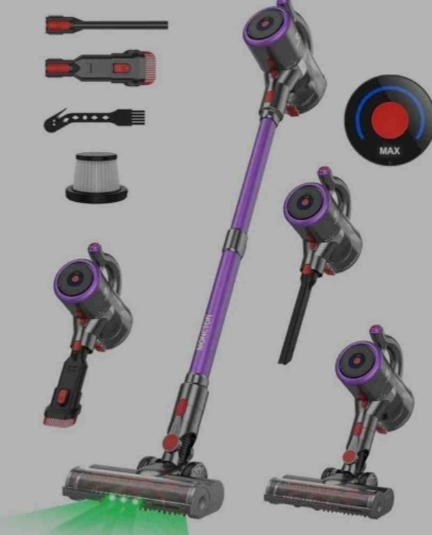 Cordless Stick - 38Kpa Lightweight Stick Vacuum with Touch Screen