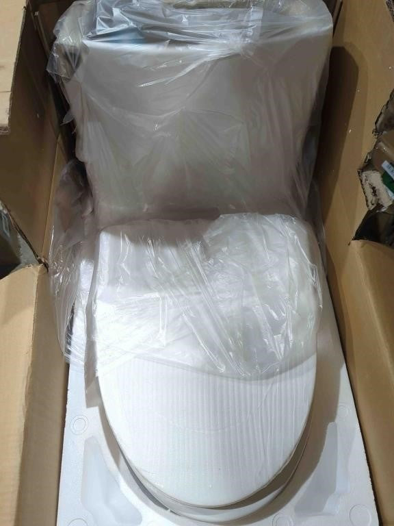 Toilet Dual Tornado Flush 0.8/1.28 GPF, Swiss Madison SM-1T254-Z St. 12" Rough-in