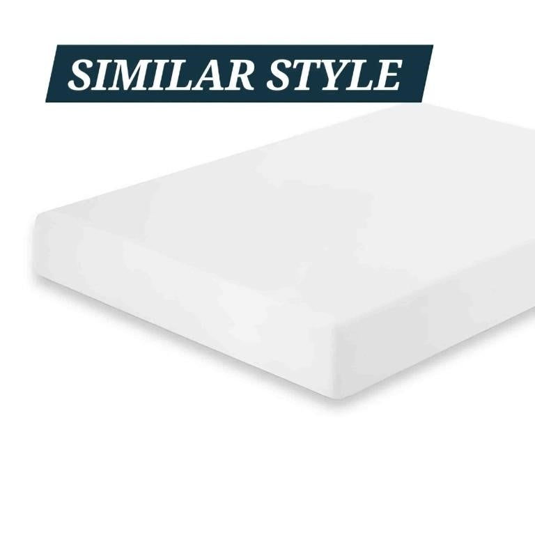 14" E King Size Memory Foam Mattress, White. #DM550-EK.
