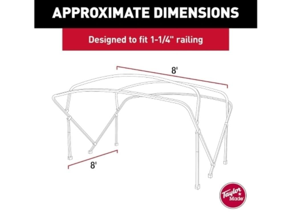 TAYLOR MADE Products Manual Bimini Kit -  (Navy)
