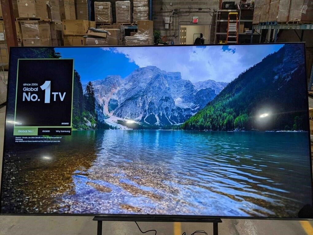 Samsung 85" 4K QLED Smart TV, #QN85Q80DAFXZC