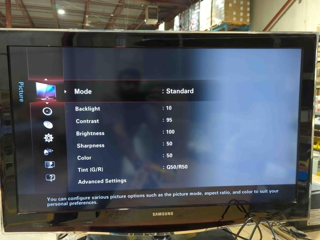 Samsung 40" LCD TV 1080p LCD high-definition television, LN40B630N1F