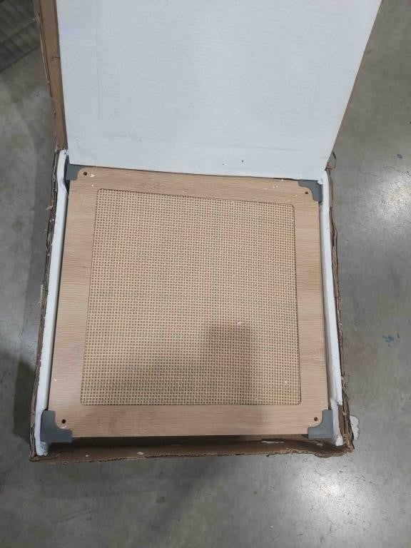 YAUKOMEL Large End Table, 20 Inch Square