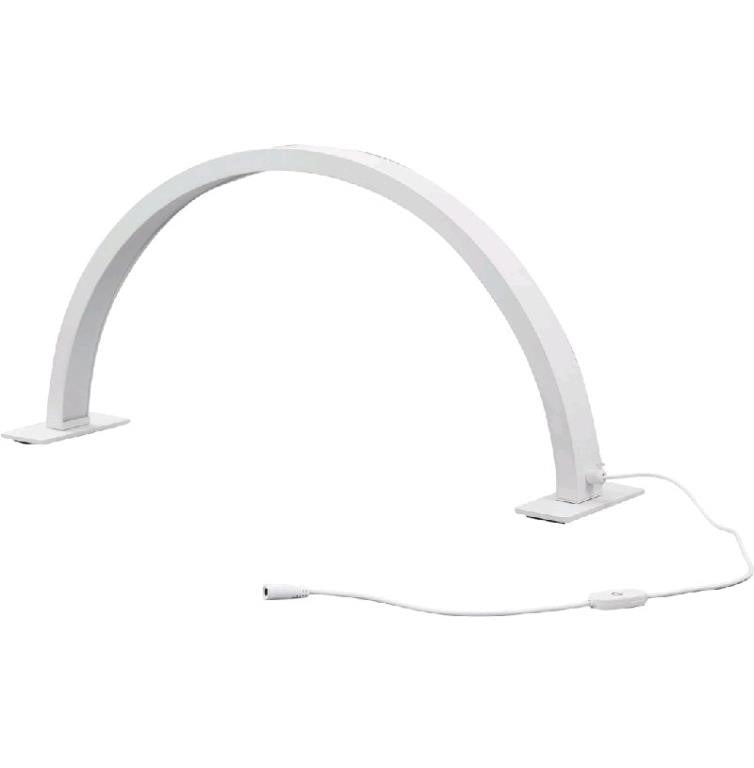 Half Moon Makeup Lamp, 3000K to 6000K Dimmable