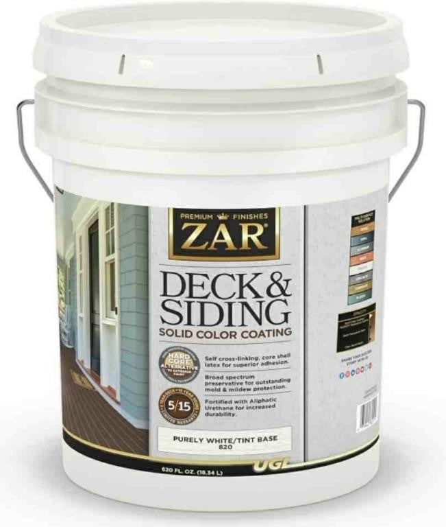 ZAR Deck and Siding Solid Color Coating