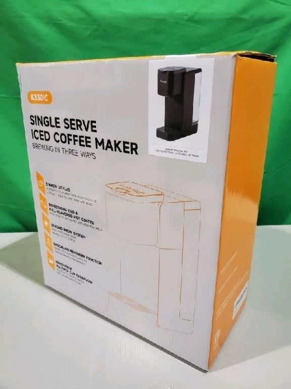 Tastyle Single Serve Hot & Iced Coffee Maker w