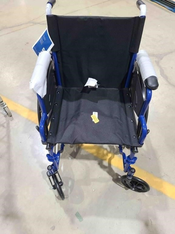 Drive Medical Single Axle Blue Streak