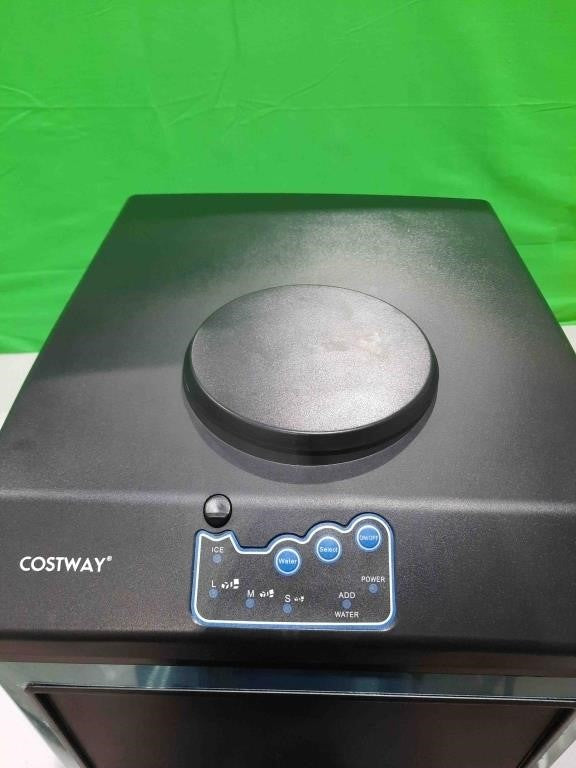 Countertop Ice Maker Built 2 in 1 COSTWAY