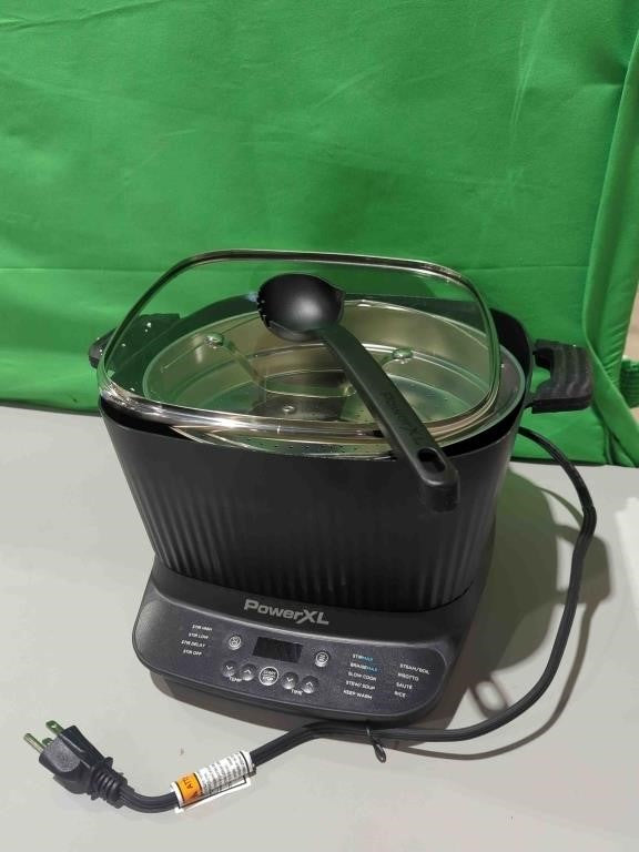 STIRMAX PLUS 7.5 Quart Digital Multi-Cooker with Automatic Paddle to Stir and Shred