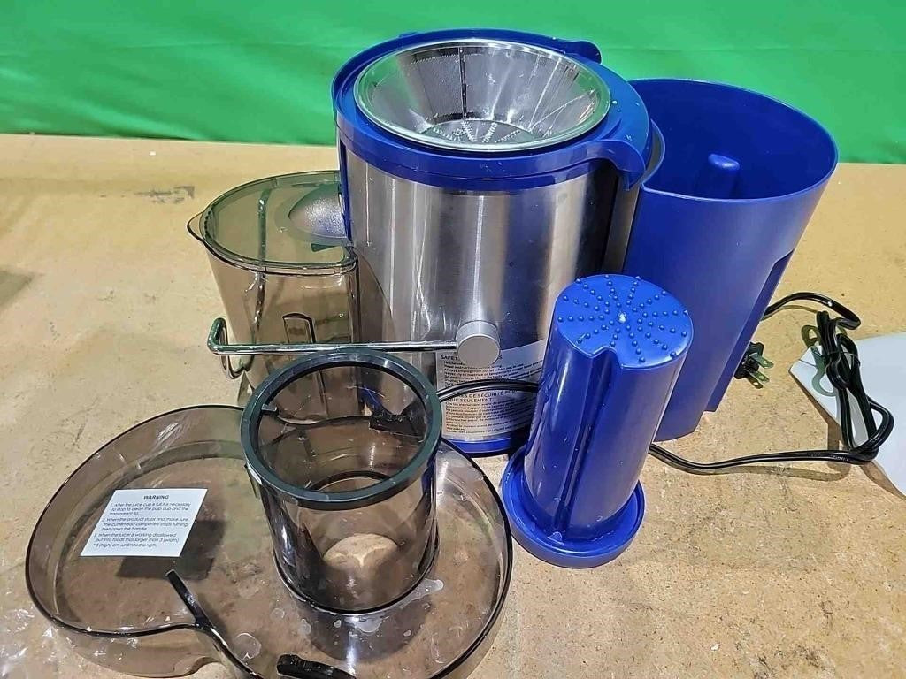 QCen Juicer Machine, 500W Centrifugal Juicer Extractor