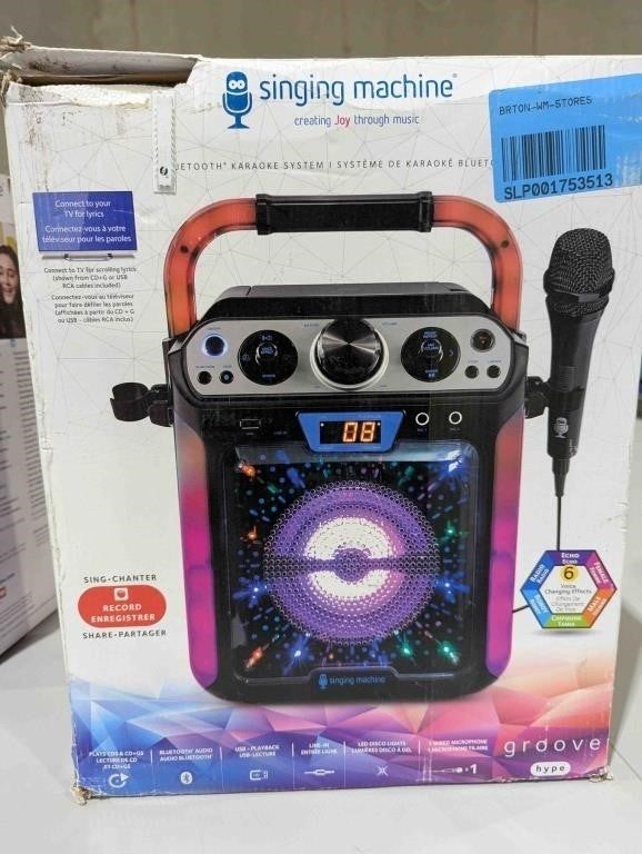 Groove Cube Hype Karaoke Machine