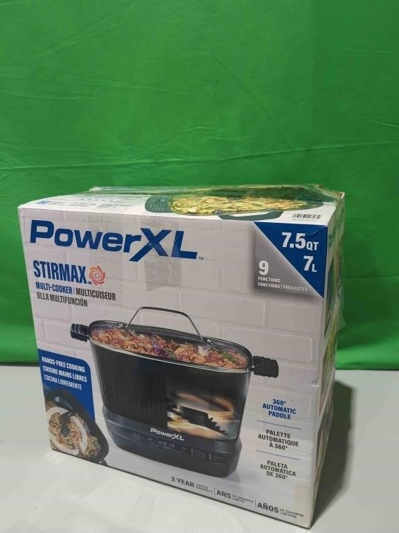 STIRMAX PLUS 7.5 Quart Digital Multi-Cooker with Automatic Paddle to Stir and Shred