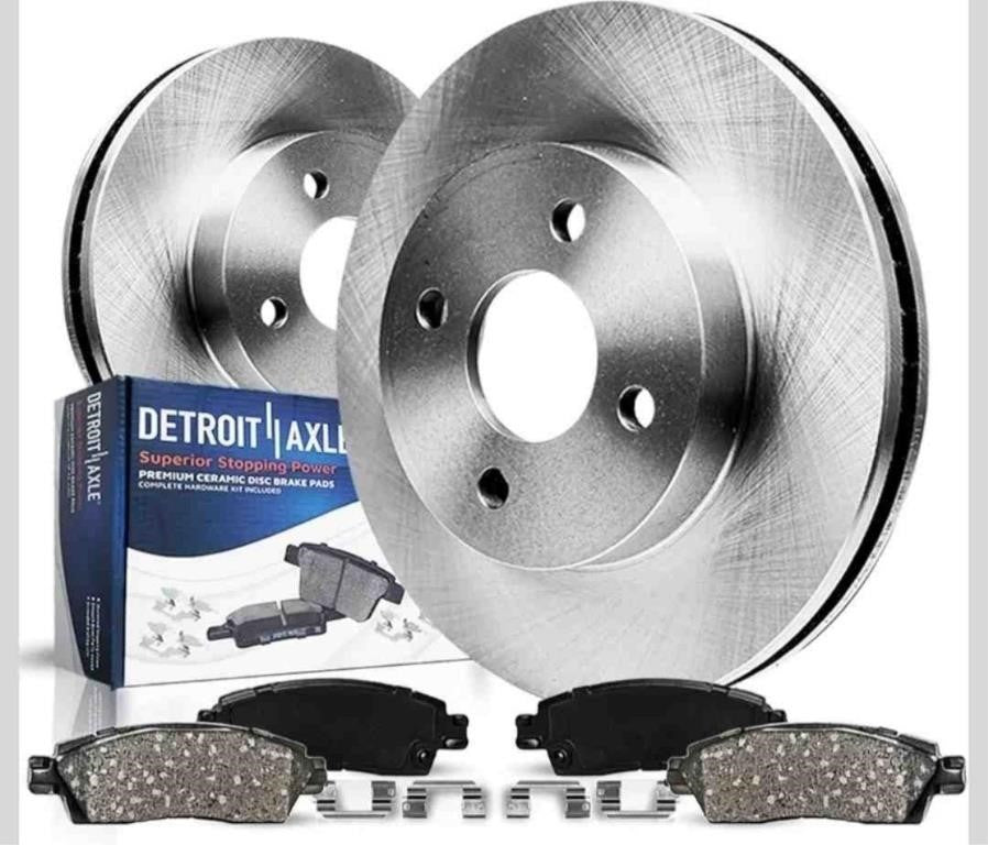 Detroit Axle - Front Brake Kit for 98-02 Chevrolet Prizm Toyota
