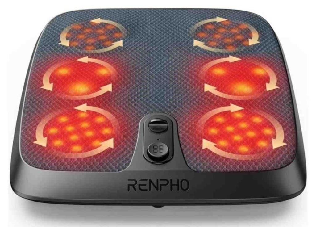 RENPHO Electric Foot Massager with Heat, Shiatsu Electric Foot Massage