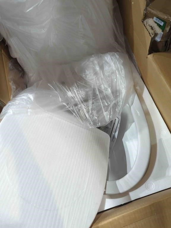 Toilet Dual Tornado Flush 0.8/1.28 GPF, Swiss Madison SM-1T254-Z St. 12" Rough-in