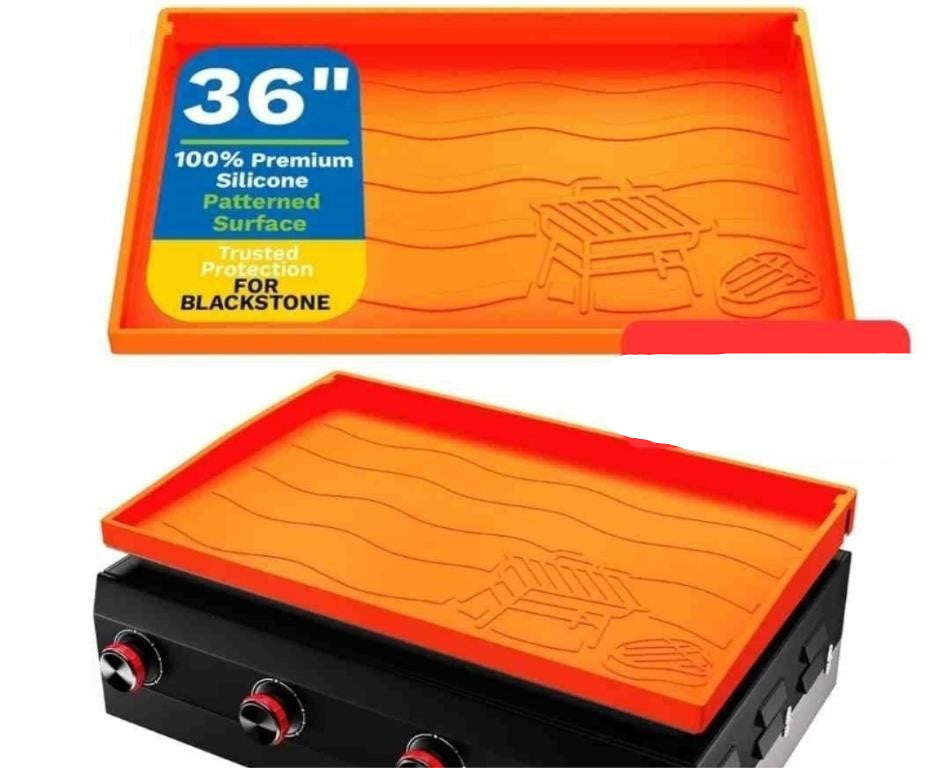 SaporeArt Upgraded Full-Coverage Silicone Griddle Cover for Blackstone 36 Inch Grill,
