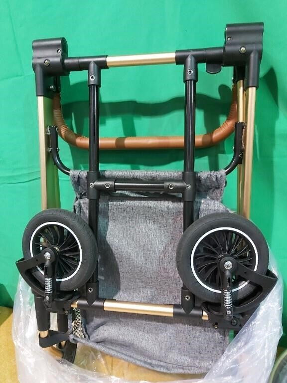 Switte Pet Stroller (Gold and Black)