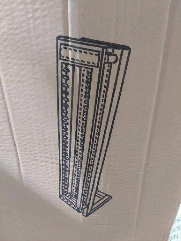 B8 Wooden vertical CD rack stand, Espresso, 11