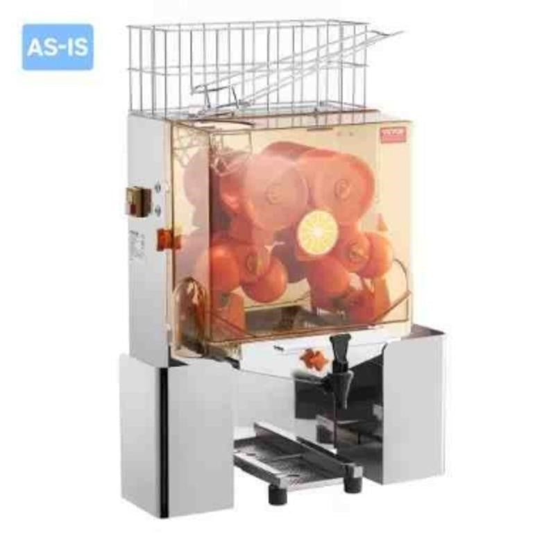 Commercial Orange Juicer Machine, 120W Automatic Juice Extractor, VEVOR