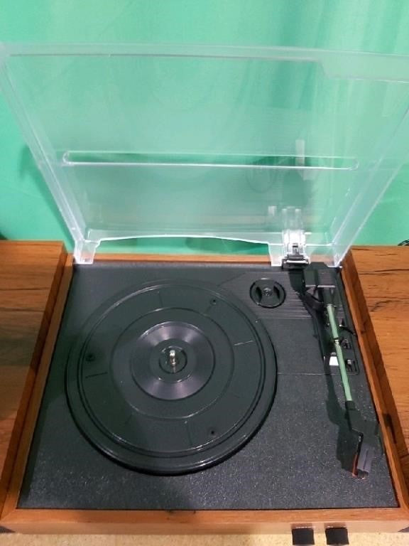 LP&No.1 Wireless Vintage Turntable LPSC-033, Mahogany