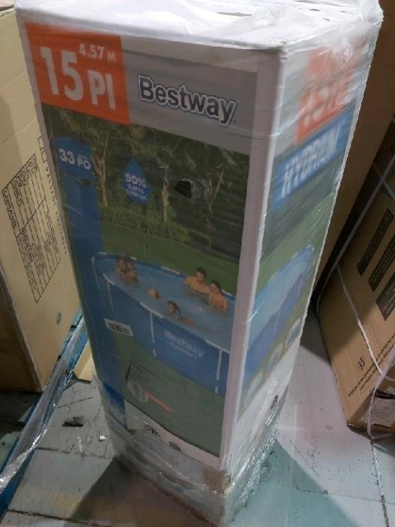 Bestway hydrium 15ft Above Ground Framed
