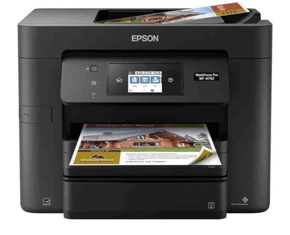 Epson WorkForce Pro WF-4730 Wireless All-in-One Color Inkjet Printer