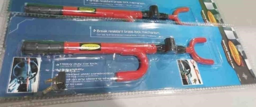 Herculescar Anti-Theft Car Steering W