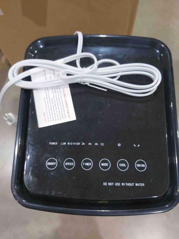 4-in-1 Evaporative Air Cooler w/ Fan & Humidifier Remote Control Ice Packs