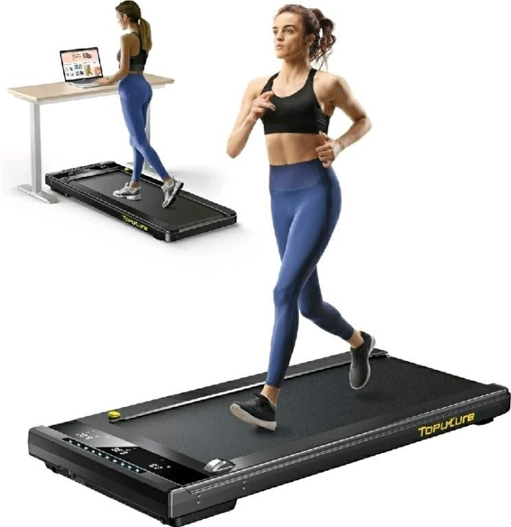 TOPUTURE, Under Desk Treadmill, 2.25HP Re
