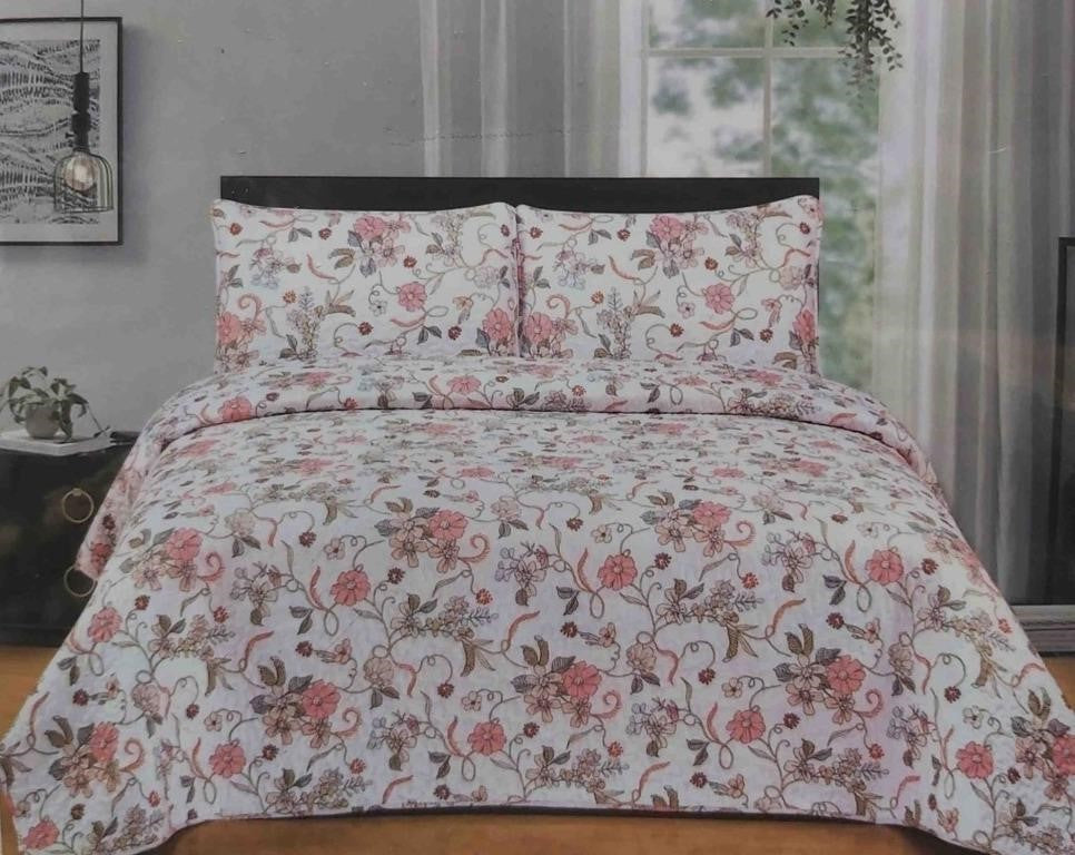 Luxury BEDSPREAD Quilt set-3Pcs set