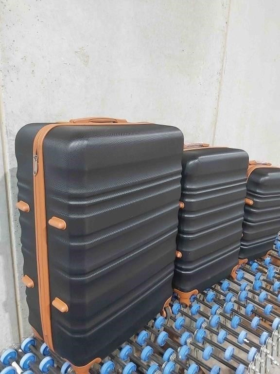 LONG VACATION Luggage Set, 3 Piece Luggage