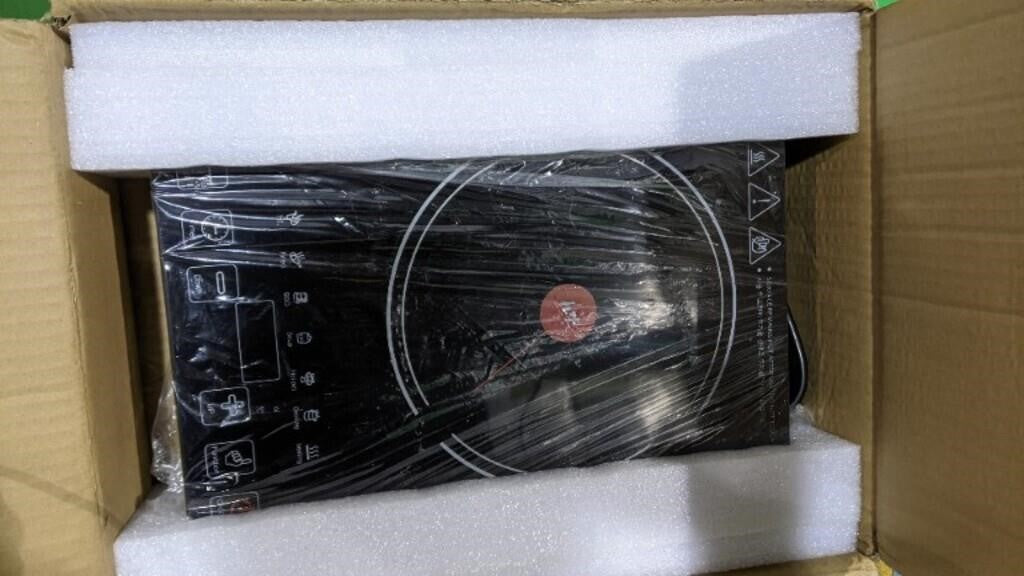 POTFYA Electric Cooktop with Sensor Touch Control.