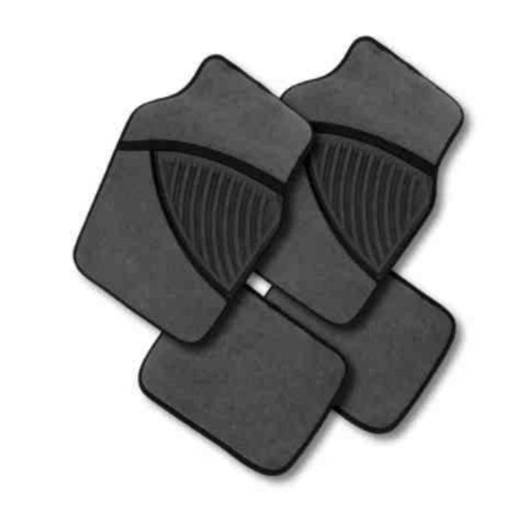 Car Mat Grey 4 Pieces Hercules Car Universal