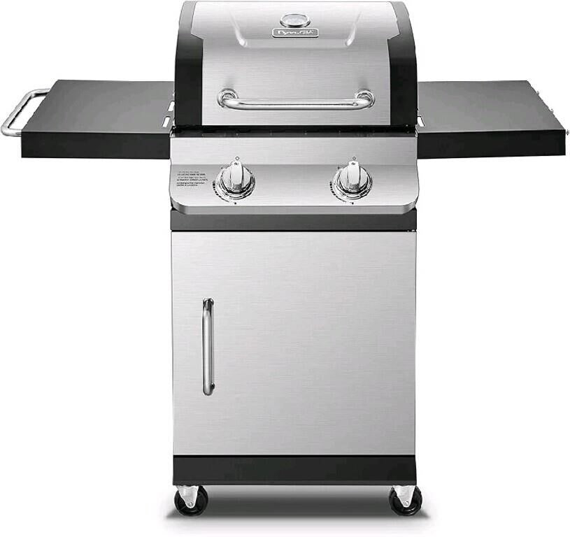 GHP Group DGP321SNN-D Premier 2 Burner Natural Gas Grill BBQ - Barbeque