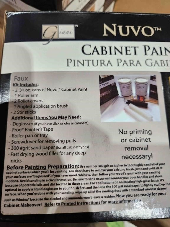 Nuvo Euro-Taupe 1 Day Cabinet Makeover Kit