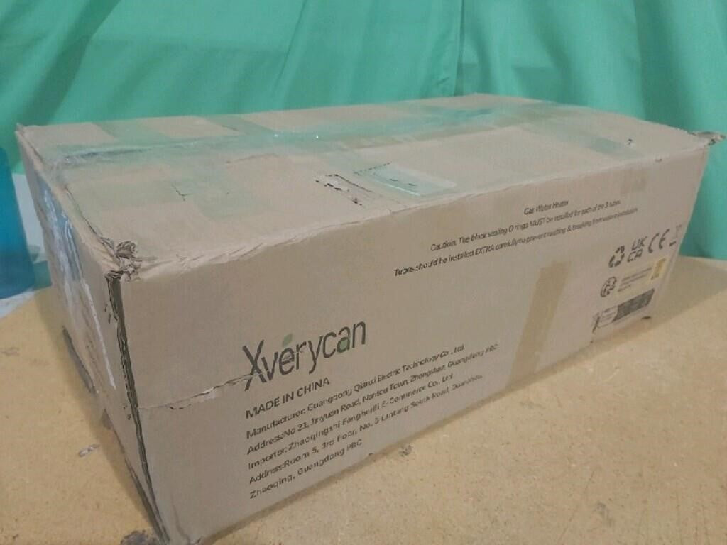 Xverycan, 12L Water Heater, 3.17 GPM LPG