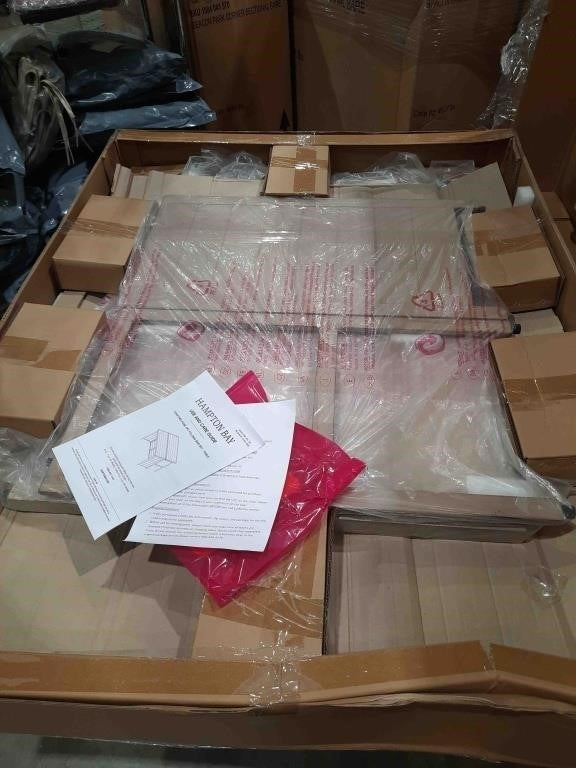 Hampton Bay Ashford Park Hand Painted Steel Fo