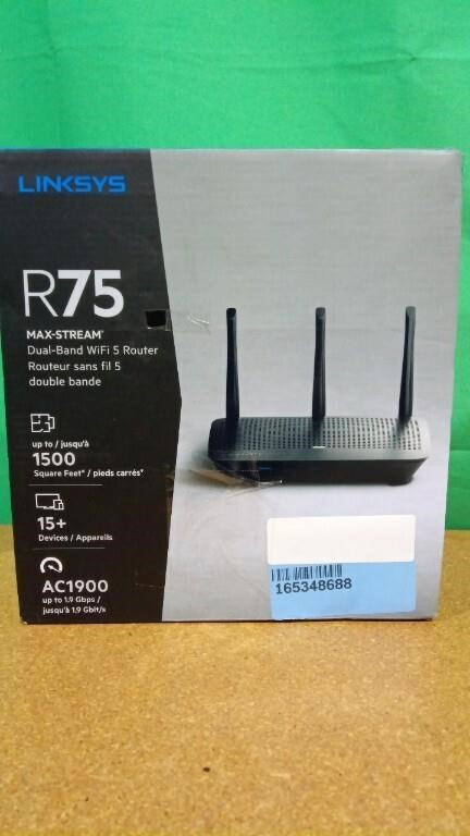 Linksys EA7500V3-CA MAX-STREAM AC1900 Dual-Band Wi